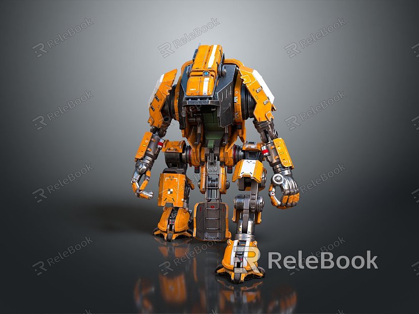 Mech Warrior Mech Soldier Machine Battlearm Mechanical Battlearm Machine Fighter Robot model