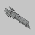 Freedom-class dreadnought 3d model