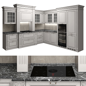 Kitchen Classic 3d model