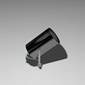 Modern Downlight Spotlight With Sleek Black Finish And Metal Bracket Design