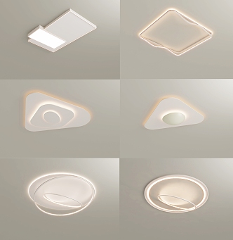 Modern ceiling lamp Simple ceiling lamp 3d model