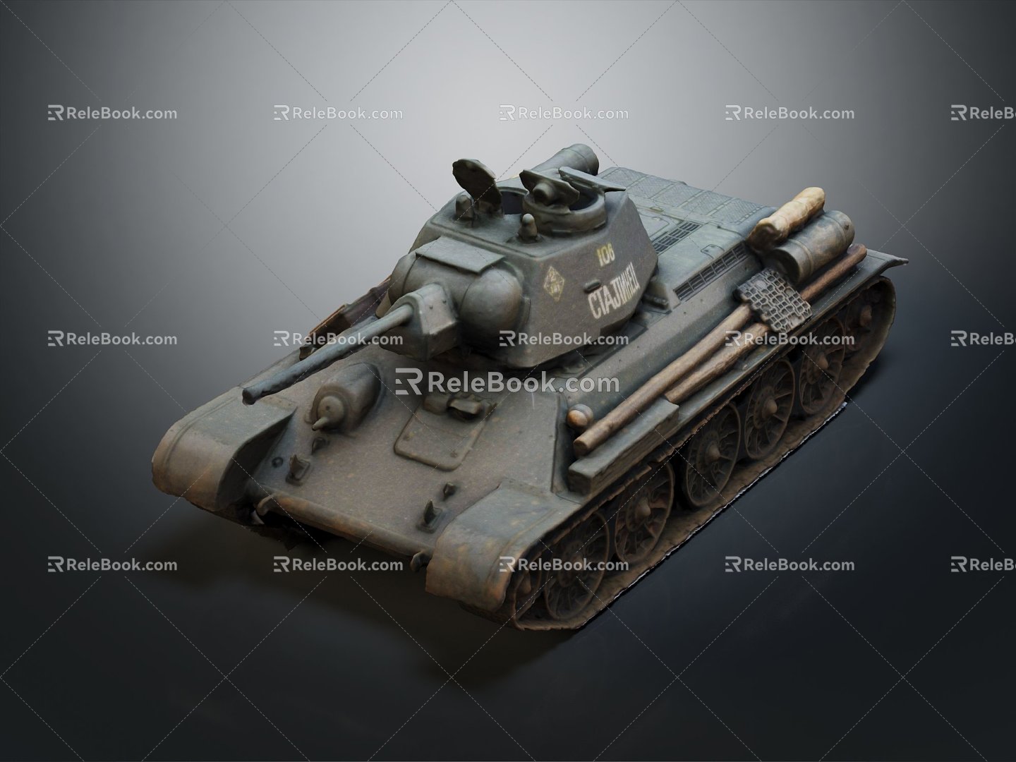 Modern Tank World War II Tank World War I Tank 3d model