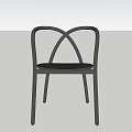 Single Chair Leisure Chair Dining Chair Chair 3d model