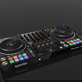 Pioneer DJ Commercial DJ Equipment With Serato Colorful Buttons Turntables And Control Knobs