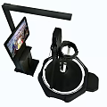 Advanced VR Simulator With Interactive Screen Seat And Circular Platform