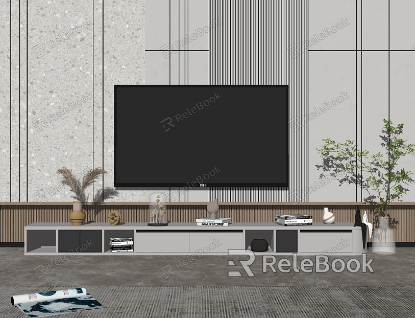 Modern TV Cabinet Fashion TV Cabinet model