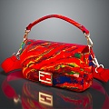 Modern Bag Fendi Women's Bag Women's Bag Women's Bag 3d model