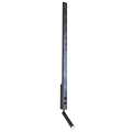 Modern Black Slim Wall Light with Minimalist Metal Design for Indoor Decoration