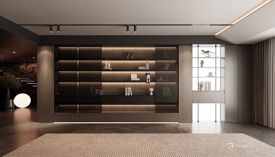 Italian Bookcase texture