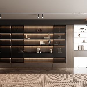 Italian Bookcase 3d model