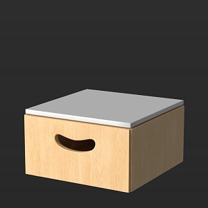 Modern Box 3d model