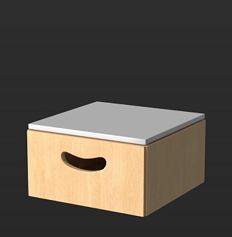 Modern Box 3d model