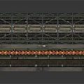 Multi Layer Industrial Equipment Frames With Metal Platforms And Support Structures