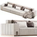 Miloti Minotti Multiplayer Sofa Collection 3d model