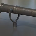 Artillery Cannon Battery Earth Artillery Cannon Ancient Artillery Tower Battery Cannon Simple Model Cannon Low Model Low Face Number Cannon Game Cannon Super Realistic Cannon 3d model