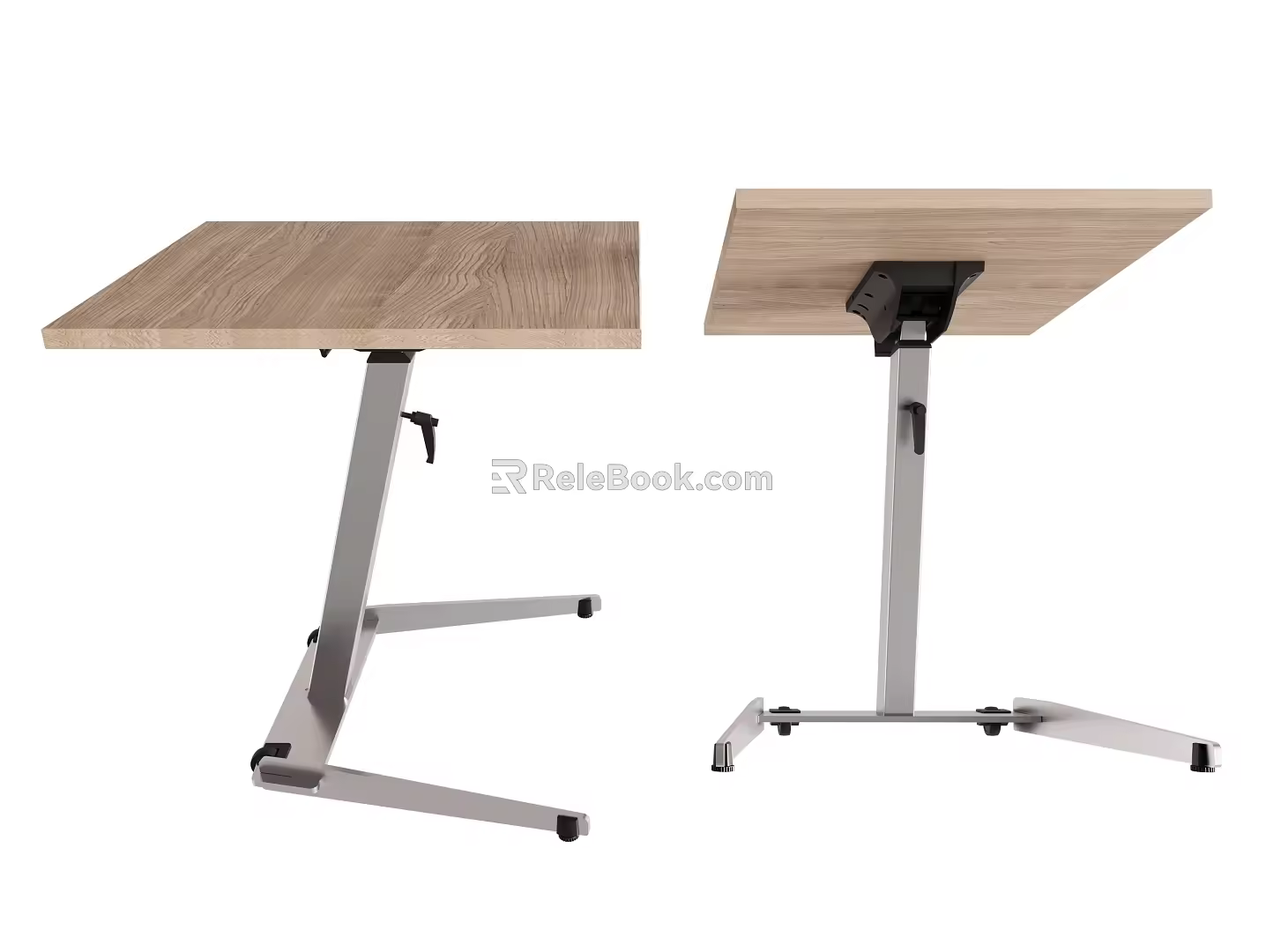 Folding Table Functional Table Mobile Table Square Table Writing Desk 3d model