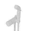 Black Handheld Shower Faucet With Flexible Hose And Modern Design