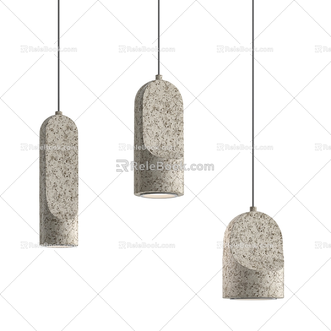 Nordic Simple Chandelier Chandelier Simple Chandelier Restaurant Chandelier 3d model