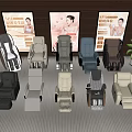 Luxury SPA Massage Chairs with Various Colors and Styles for Home Wellness Relaxation
