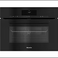 Elegant Modern Black Miele Oven With Sleek Built In Design For Kitchen Appliance