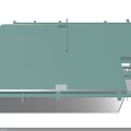 Aminta Modern Clothing Store With Green Ceiling Open Layout Mannequins And Vintage Decor