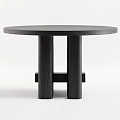 Modern dining table 3d model
