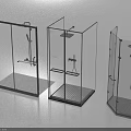 Modern Shower Sauna Glass Enclosure Designs With Different Shapes And Frames