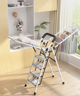 modern hanger ladder hanger 3d model