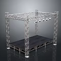Household Metal Truss Stage Frame with Lighting Fixtures and Stable Platform