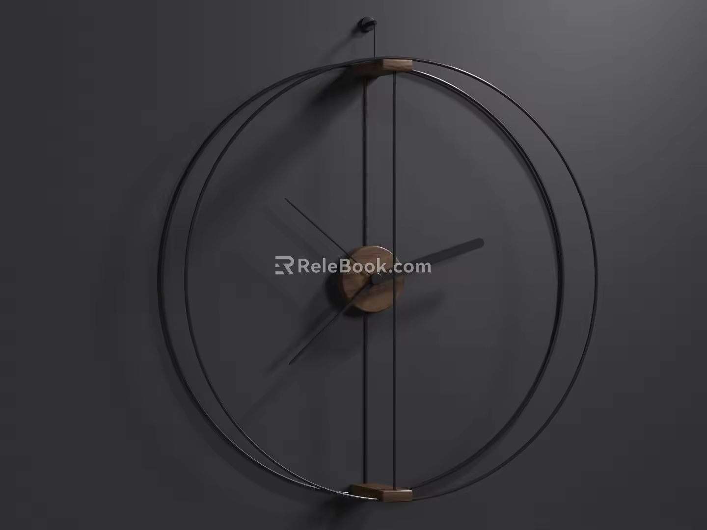 Modern Clock 3d model