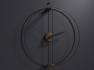 Modern Clock 3d model