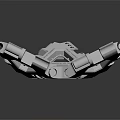 Modern Parts Hexagon Science Fiction Hexagon Science Fiction Hexagon 3d model