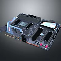 Computer Motherboard Computer Motherboard High-end Motherboard High-end Motherboard Gaming Motherboard Asus Motherboard 3d model