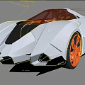 Lamborghini Super Run 3d model