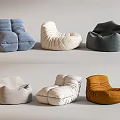 Modern Bean Bag Chairs in Various Colors Stylish Designs for Cozy Living Room