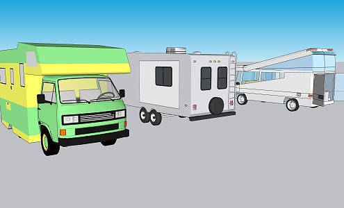 Transportation RV 3d model