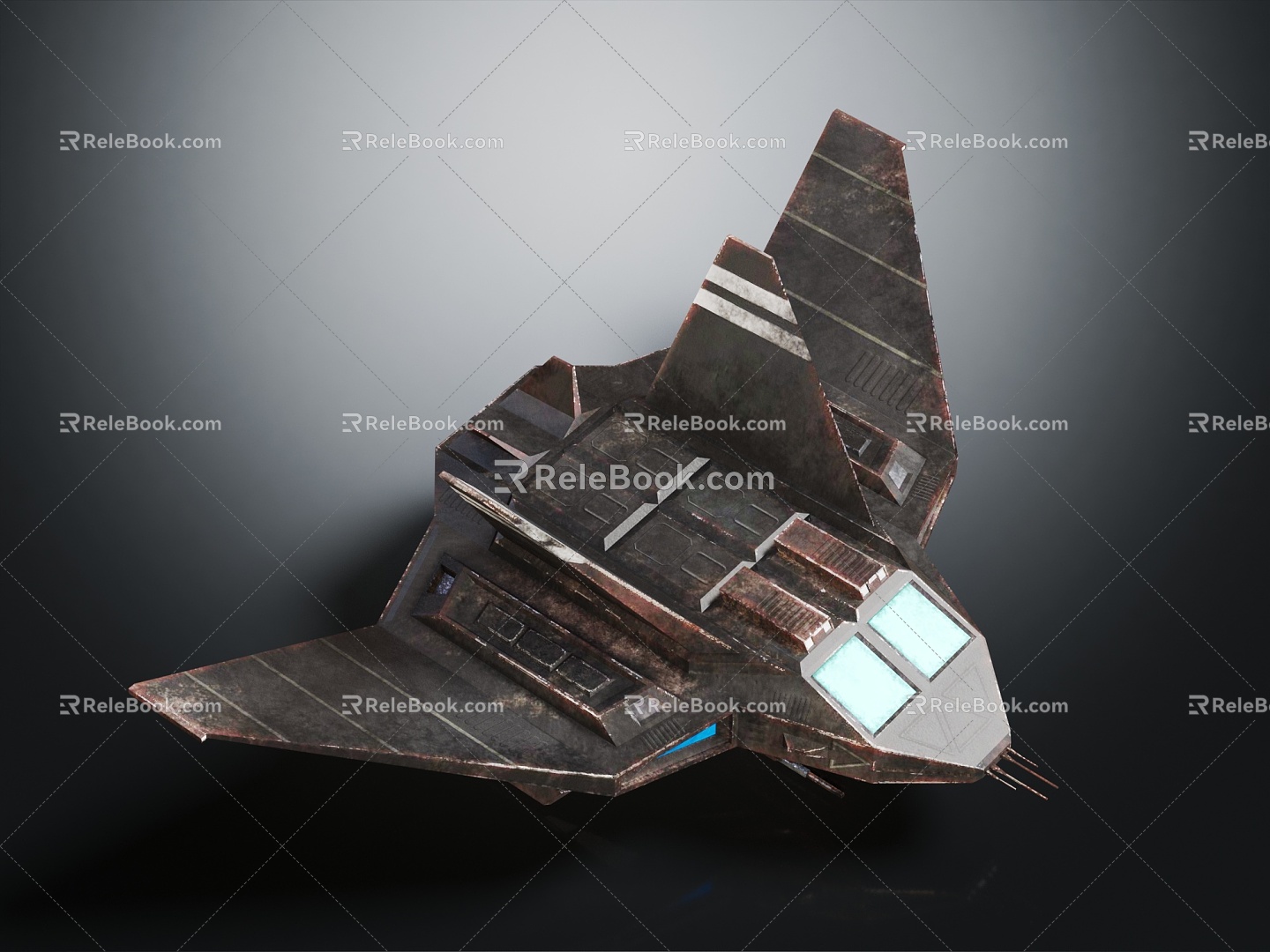 Industrial LOFT Fighter Fighter Next Generation Aircraft 3d model