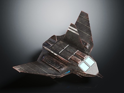 Industrial LOFT Fighter Next Generation Aircraft model