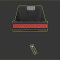 Netflix Streaming Electronic Device With Remote Control And Interface Design