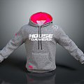 Sweater Casual Wear Hoodie Spring and Autumn Clothing 3d model