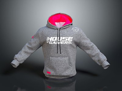 Sweater Casual Wear Hoodie Spring and Autumn Clothing 3d model