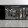 Modern Clothing Store Interior Design With Mannequins And Fashion Displays