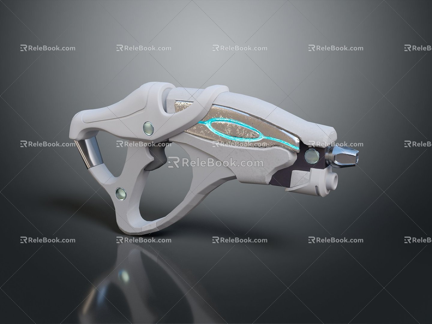 Sci-fi Pistol Pistol Game Pistol Sci-fi Firearms 3d model