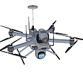 Advanced Multi Rotor Drone With Camera And Navigation Sensors Equipment