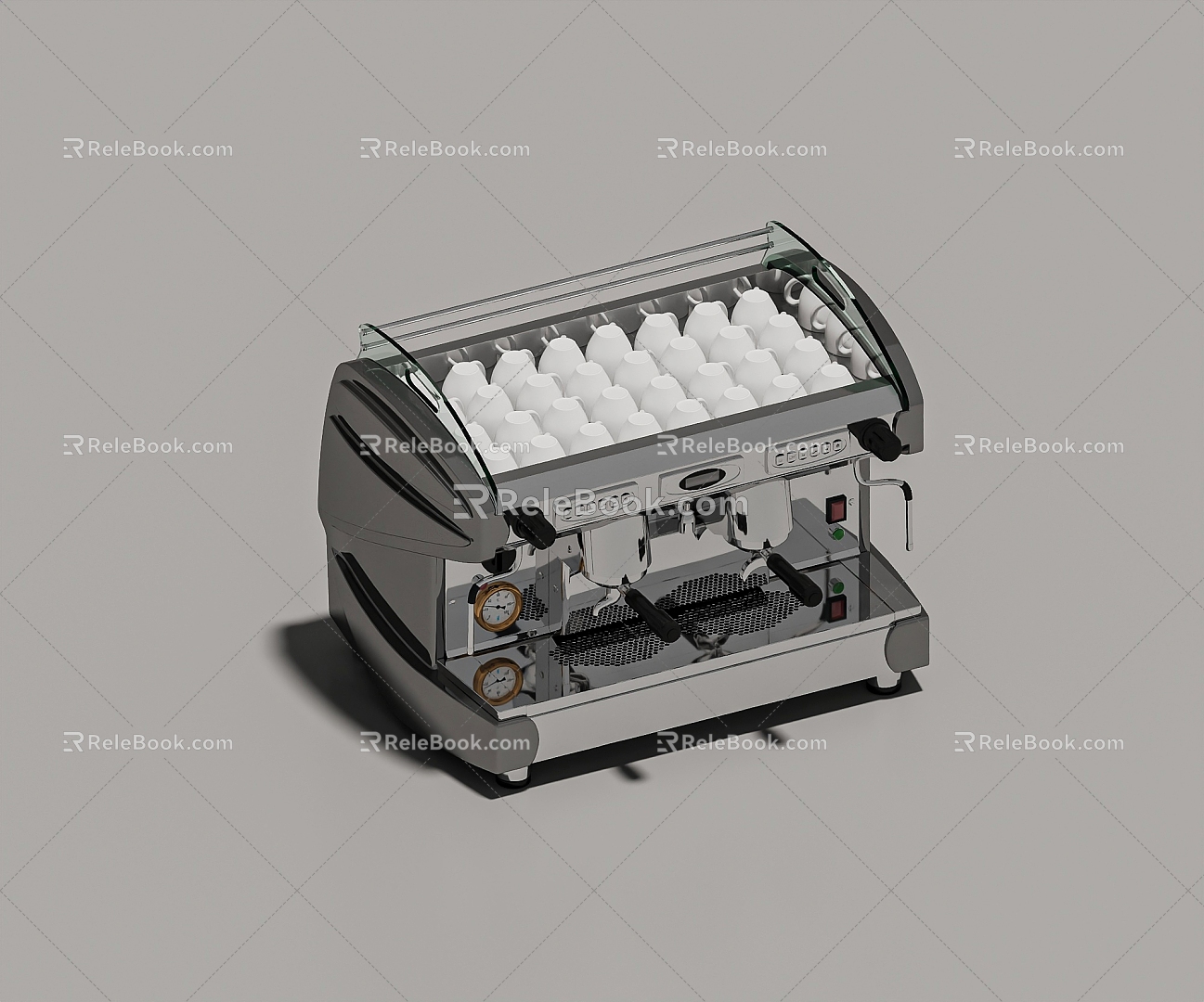 Coffee machine Coffee machine Coffee beans Coffee 3d model