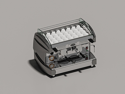 Coffee machine Coffee machine Coffee beans Coffee 3d model