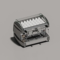 Coffee machine Coffee machine Coffee beans Coffee 3d model