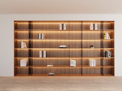 Modern Bookcase Simple Bookcase Storage Shelf model