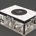 Modern Fashion Clothing Store Interior With Mannequins Apparel Racks And Shoe Displays