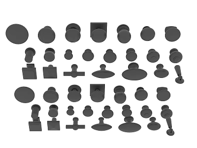 Hardware handle 3d model